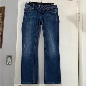 Miss Me Dark Blue Boot Cut Jeans